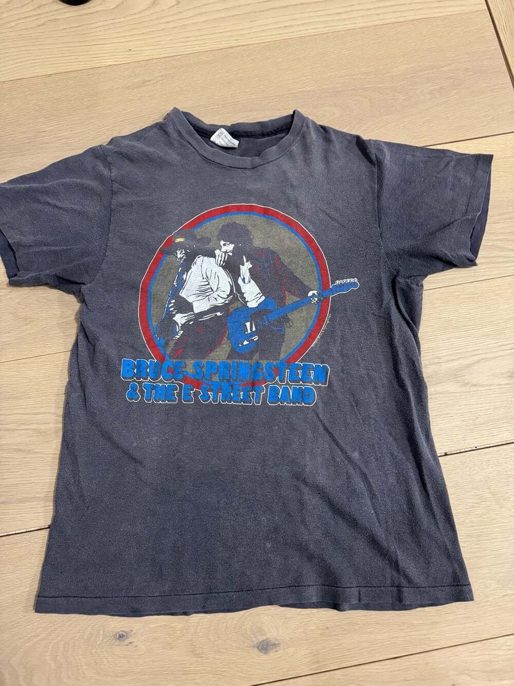 Vintage 1980 Bruce Springsteen The E Street Band World Tour T-Shirt Single Stit